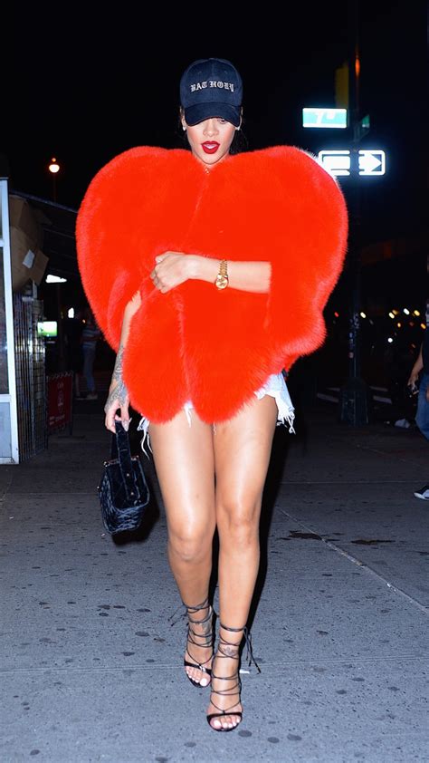 ysl heart coat|Rihanna Gives One Of Her Most Famous Coats A .